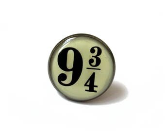 Harry Potter rings - Platform 9 3/4 ring - HP 9 3/4 - Harry Potter Jewelry - Hogwarts Express - Harry Potter Party - HP jewelry -9 3/4 Charm