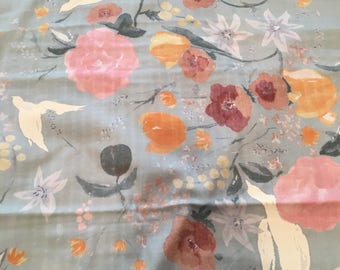 Nani Iro Fuccra Rakuen Gray Double Gauze Japan