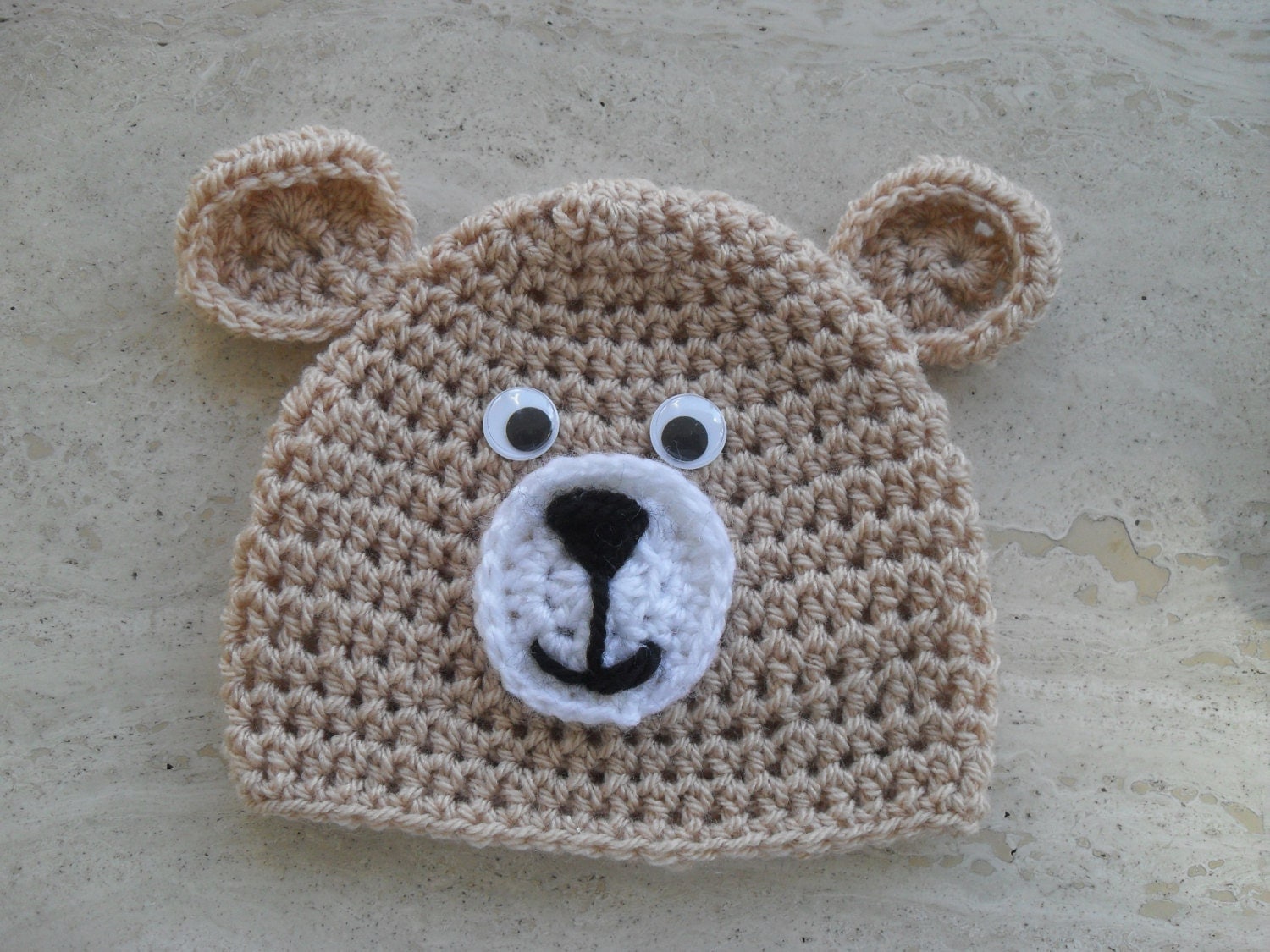 Sale Item Crochet Baby Bear Hat Baby Winter Hat Baby Animal