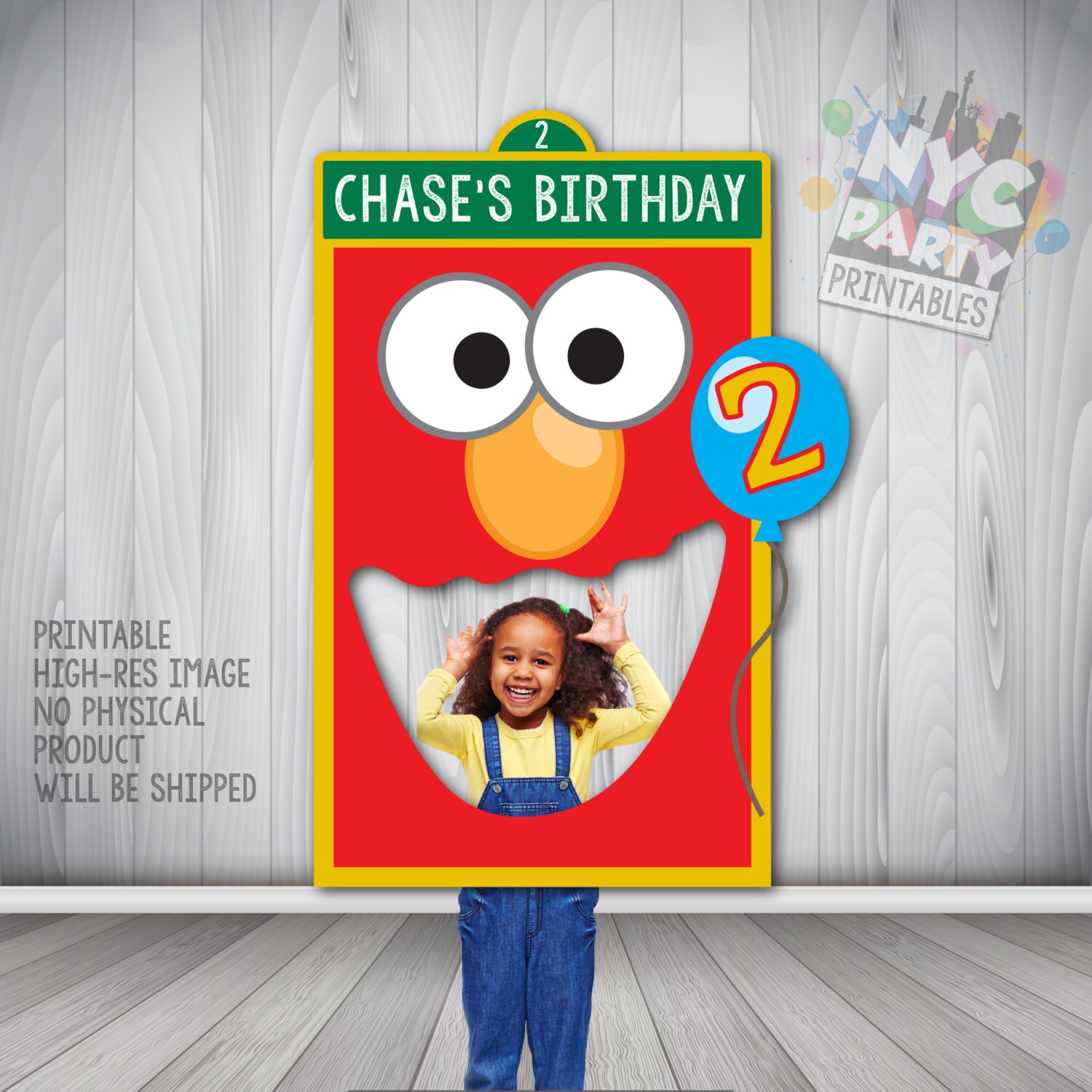 Elmo Photo Booth Frame Sesame Street Photo Booth Frame