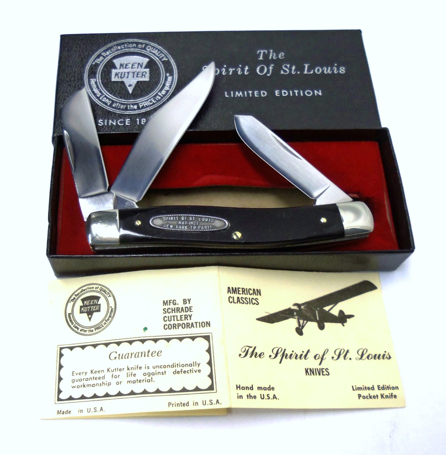 Keen Kutter SW Cutlery K-74 Pocket Knife Spirit of St. Louis