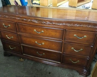 Available for custom painting- Scrolled Dresser and Nightstand