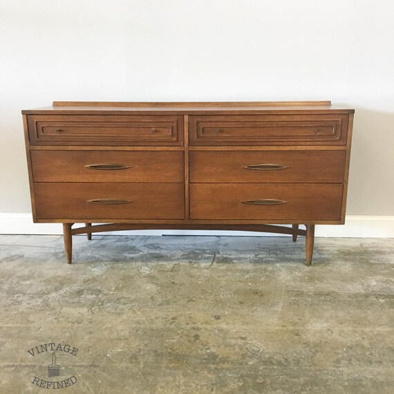 Items similar to CUSTOMIZABLE MCM Dresser by Broyhill on Etsy