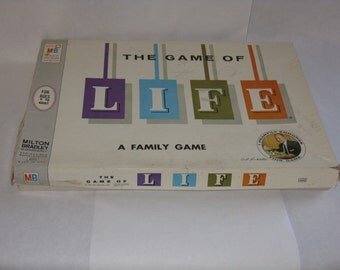 Items similar to Life Board Game, the game of Life, Vintage 1991 ...