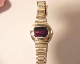 vintage pulsar led watch