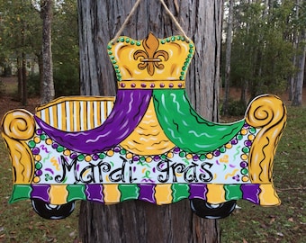 Mardi Gras, Float, New OrleansDoor Hanger