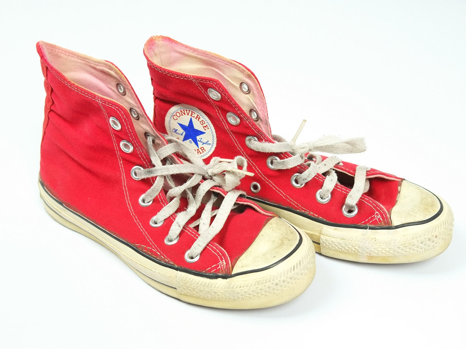 80s Converse Size 4 Red Converse All Star Size 4 Made in