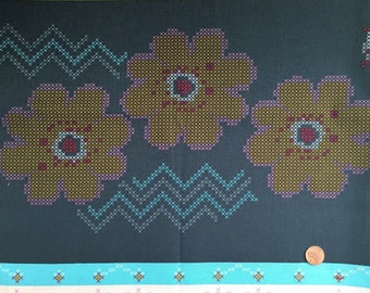 Half Yard - LouLouThi Needleworks by Anna Maria Horner for Free Spirit Fabrics - Crossing Paths