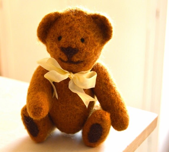 woolen teddy bear