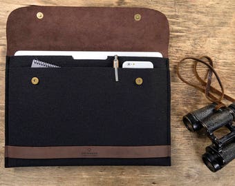 NEW (2016) MacBook Pro 13" case MacBook Pro 13 sleeve MacBook leather case New MacBook Pro13 MacBook Touchbar New Mac Pro case Leather case