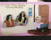 I Got You Babe soft enamel pins two-pack PRE-ORDER!!