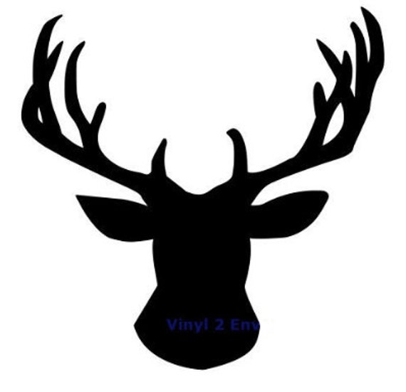 Download Deer Head Silhouette SVG File