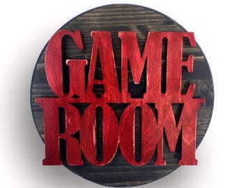 Game room sign | Etsy