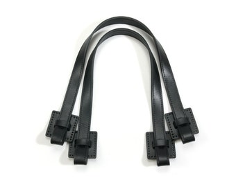 byhands Genuine Leather Purse Handles / Bag Strap with Know End style, 20" (32-5102)