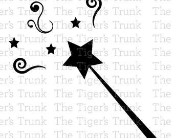 Free Free 309 Magic Fairy Godmother Wand Svg Free SVG PNG EPS DXF File