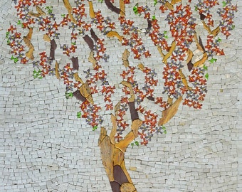 Magnificent Tree Mosaic Picture