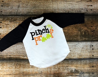 Pinch Proof Shirt - Shamrock Shirt Kids - Kids St. Patrick Tee - Girls St. Patrick Day Shirt - St. Patty's Day Shirt - St. Patricks Outfit