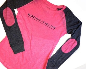 Rodan + Fields, Rodan and Fields shirts -Long sleeve Tshirt, T shirt- R+F shirt- can be done in glitter!- Preppy Patch