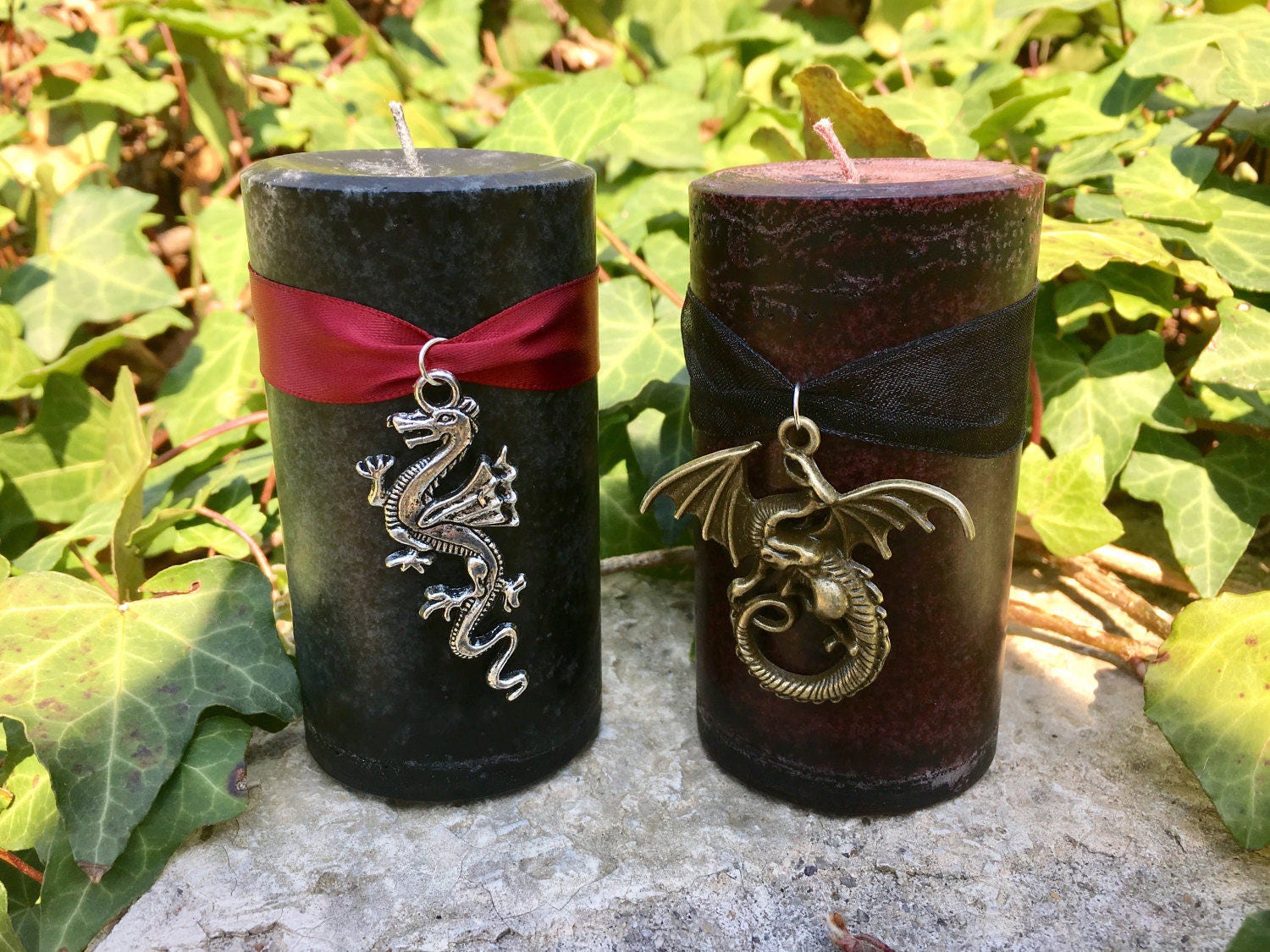 Dragon's Blood Spell Candle For Strong Magick Banishing