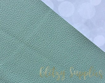 Faux leather fabric | Etsy