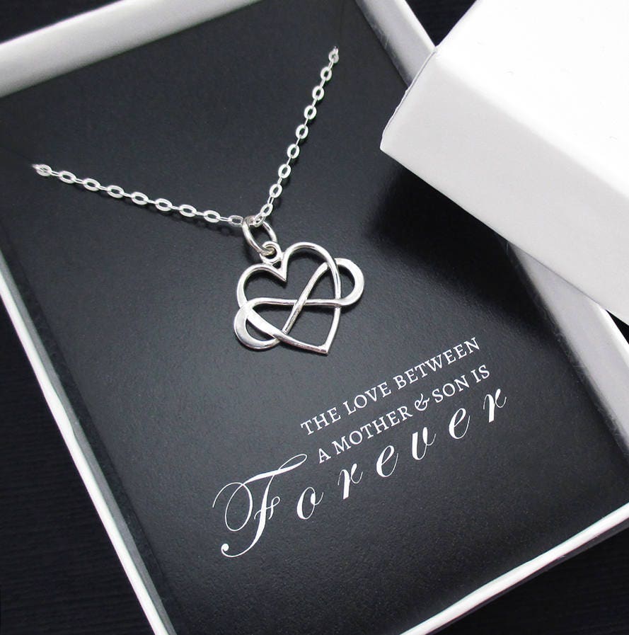 Mother Son Necklace Mother Son Gift Gift for Mom from Son
