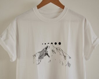 Mountain tshirt | Etsy