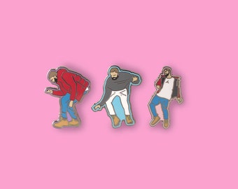 Dancing Drake Enamel Pins 1-800-Hotlinebling Enamel Pins