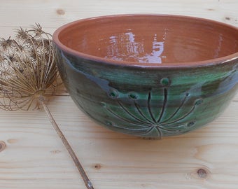 Ceramic bowl, separate, single portions, salad bowl, handmade