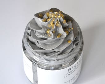 Whipped Soap, Charcoal and Honey Detox