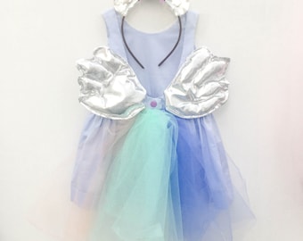SILVER Unicorn costume girls Halloween Little Pony costume for girls and toddlers, unicorn tutu by berry and kit
