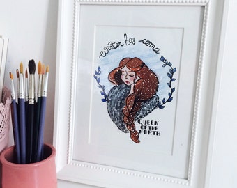 Queen of the North - Illustration Sansa Stark