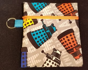 Dalek Zipper Pouch