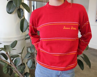 Classic Iowa State University Knit Sweater