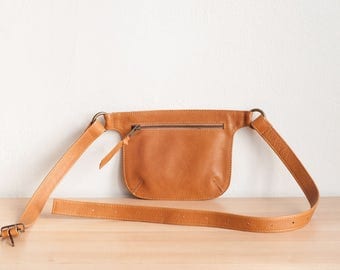 Leather Hip Bag Utility Belt Bag Festival Fanny Pack