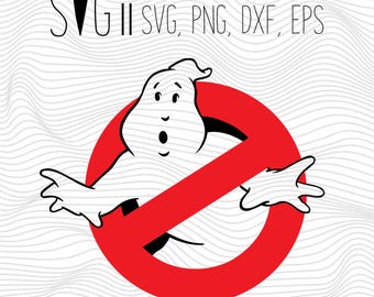 GhostBusters Svg Files, Ghostbusters logo svg eps png dxf studio3 files, Ghostbusters svg for slihouette, Svg for cricut, Iron on transfers