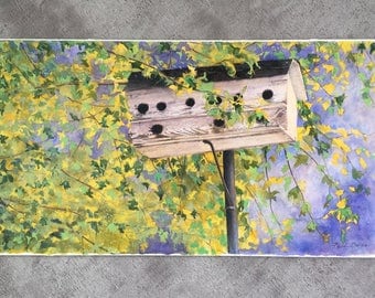 Wooden Bird House for Sale Purple Martin Birdhouses Homemade