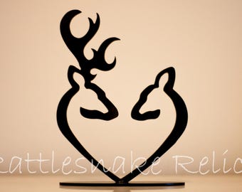 Browning Deer Cake Topper / Home Decor Metal