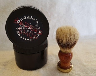 Shaving Soap, Shave Soap, Shave Cream, Shea Butter, Coconut Oil, Glycerin, Old Fashioned, Hand Made, Gifts for men, Father's Day