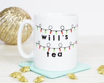 Stranger things inspired gift mug