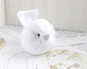 white dove stuffed animal