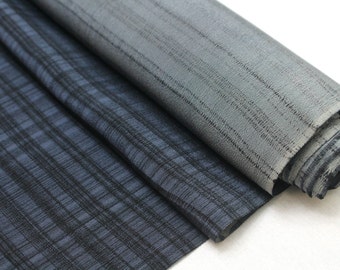 Vintage Japanese Silk. Artisan Made Hand Dyed Fabric. Kimono Araihari Silk (Ref: 1547A)