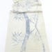 Japanese Vintage Cotton. Indigo Inky Dyed Soft Fabric. Mysterious Bamboo Design (Ref: 1539)