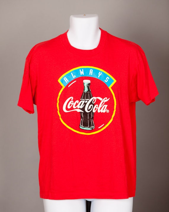 coca cola shirts 80s