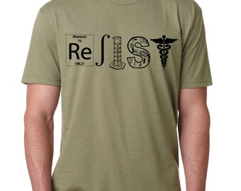 Resist Shirt for Science March, March for Science Shirt, Unisex