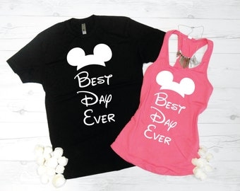 Disney Cruise Shirts, Disney Vacation Shirts, His and Hers Disney Theme Shirts, Disney Engagement Shirts, Disney Wedding Shirts