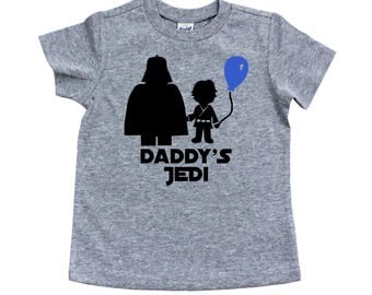 Daddy's Jedi Star Wars Shirt - Jedi Star Wars Boy's Shirt - Star Wars Birthday Gift - Gift for Boys - Infant Toddler Youth T-Shirt