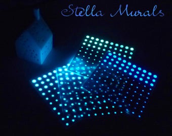 Realistic Star Decals | Removable | 3D Night Sky Star Ceiling | 400 - 1000 Glow in the Dark Star Stickers | Starry Night Bedroom Decor