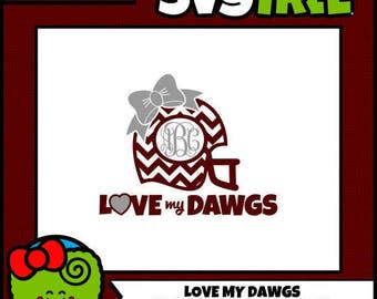 Football Helmet SVG Chevron Bow SVG Bulldog SVG svg files dxf files studio files cricut files digital cut files files for Cricut