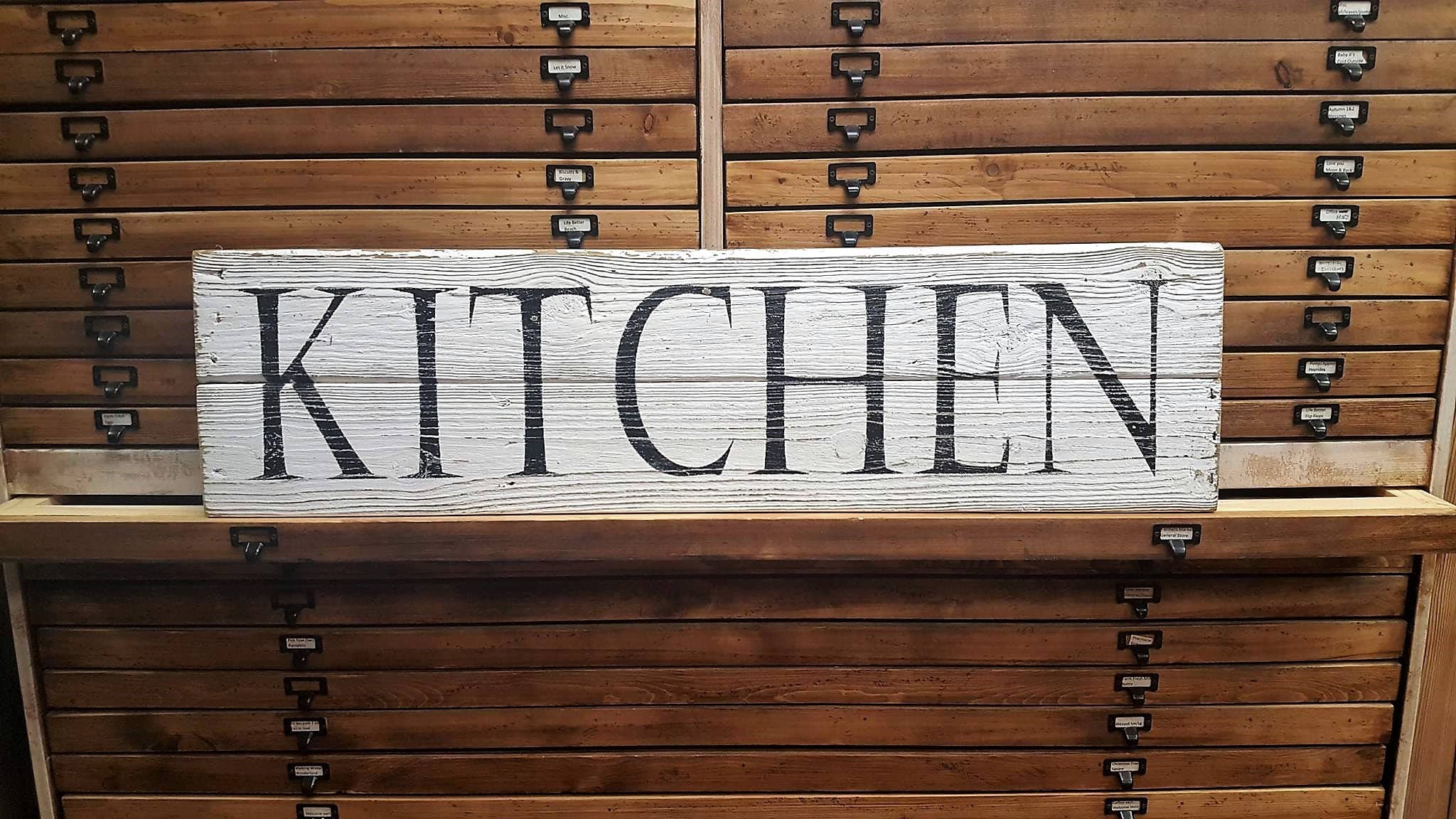 Wood Sign Kitchen Sign Rustic Kitchen Wood sign Kitchen