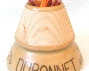 Stunning Antique Match Striker, Match Holder, Vintage Match Striker, French Antique, Dubonnet Grand Prix 1900, Vin au Quinquina, Striking